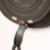 Petit sac de selle Marcie en cuir brillant Petit sac de selle Marcie en cuir brillant