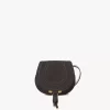 Petit sac de selle Marcie en cuir suédé Petit sac de selle Marcie en cuir suédé