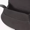 Petit sac de selle Marcie en cuir suédé Petit sac de selle Marcie en cuir suédé