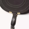 Petit sac de selle Marcie en cuir suédé Petit sac de selle Marcie en cuir suédé
