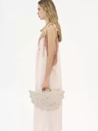 Petit sac fourre-tout Paravent Bracelet en crochet