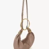 Petit sac hobo bracelet en cuir grainé Petit sac hobo bracelet en cuir grainé
