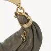 Petit sac hobo bracelet en cuir grainé Petit sac hobo bracelet en cuir grainé