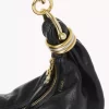 Petit sac hobo bracelet en cuir grainé Petit sac hobo bracelet en cuir grainé