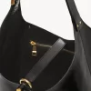 Petit sac hobo Marcie en cuir brillant Petit sac hobo Marcie en cuir brillant