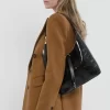 Petit sac hobo Marcie en cuir effet croco Petit sac hobo Marcie en cuir effet croco
