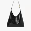Petit sac hobo Marcie en cuir effet croco Petit sac hobo Marcie en cuir effet croco