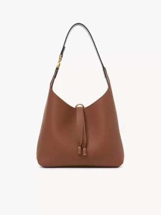 Petit sac hobo Marcie en cuir grainé