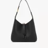 Petit sac hobo Marcie en cuir grainé Petit sac hobo Marcie en cuir grainé