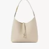 Petit sac hobo Marcie en cuir grainé Petit sac hobo Marcie en cuir grainé