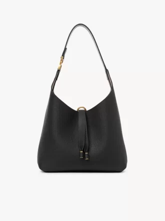 Petit sac hobo Marcie en cuir grainé