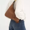 Petit sac hobo Marcie en cuir grainé Petit sac hobo Marcie en cuir grainé