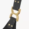 Petit sac hobo Marcie en cuir grainé Petit sac hobo Marcie en cuir grainé
