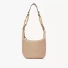 Petit sac à main bracelet en cuir grainé
