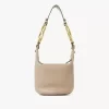 Petit sac à main bracelet en cuir grainé