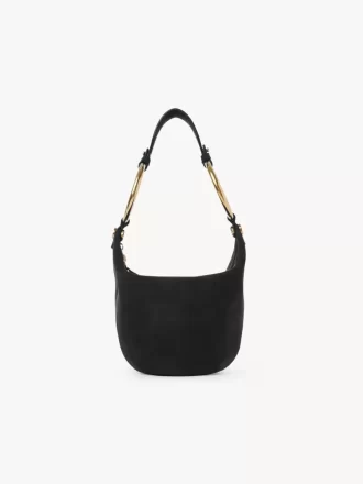 Petit sac à main bracelet en cuir suédé