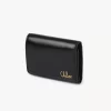 Petit sac à main Chloé Iconic à trois volets avec poche à monnaie en cuir brillant
