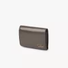 Petit sac à main Chloé Iconic à trois volets avec poche à monnaie en cuir brillant