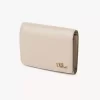 Petit sac à main Chloé Iconic à trois volets avec poche à monnaie en cuir brillant