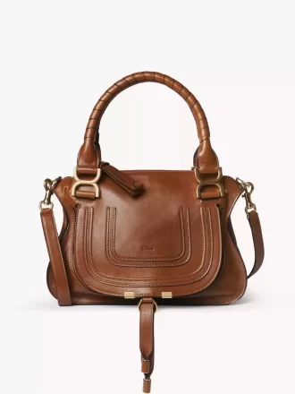 Petit sac Marcie en cuir brillant