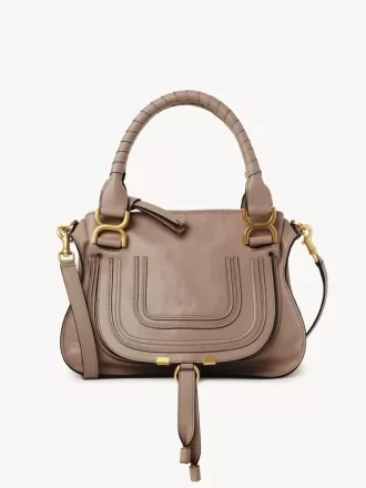 Petit sac Marcie en cuir brillant