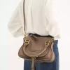 Petit sac Marcie en cuir brillant Petit sac Marcie en cuir brillant