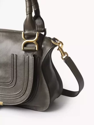 Petit sac Marcie en cuir brillant