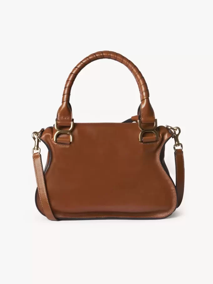 Petit sac Marcie en cuir brillant Petit sac Marcie en cuir brillant