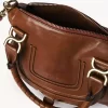 Petit sac Marcie en cuir brillant Petit sac Marcie en cuir brillant