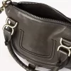 Petit sac Marcie en cuir brillant Petit sac Marcie en cuir brillant