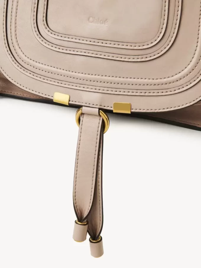 Petit sac Marcie en cuir brillant