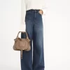 Petit sac Marcie en cuir brillant Petit sac Marcie en cuir brillant