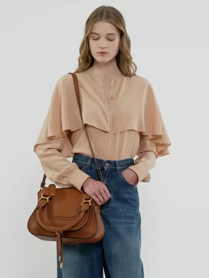 Petit sac Marcie en cuir grainé