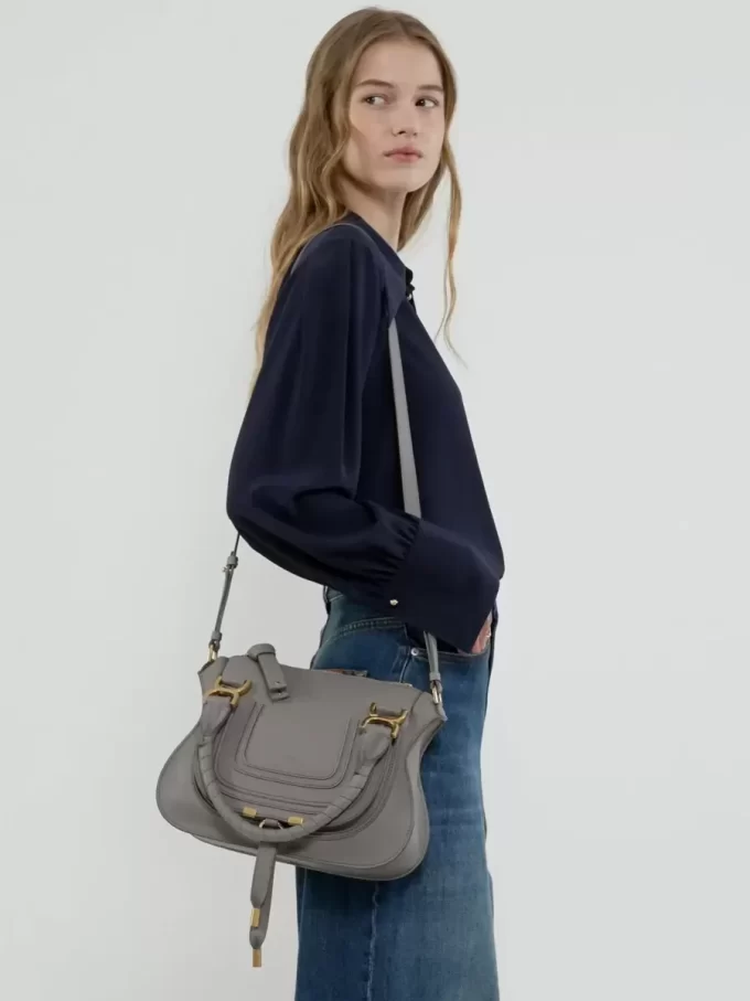 Petit sac Marcie en cuir grainé