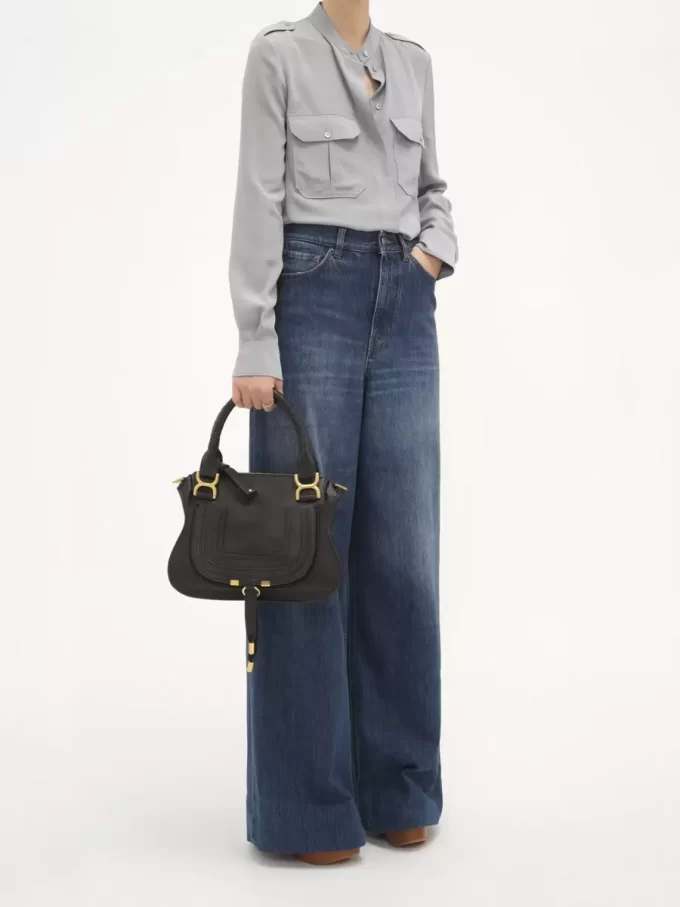 Petit sac Marcie en cuir grainé Petit sac Marcie en cuir grainé