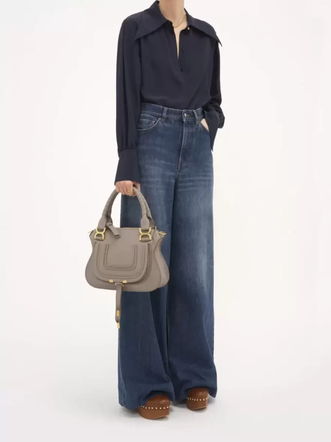 Petit sac Marcie en cuir grainé