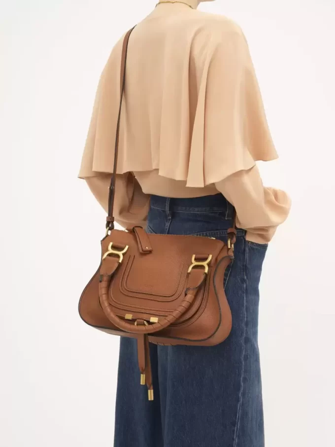 Petit sac Marcie en cuir grainé
