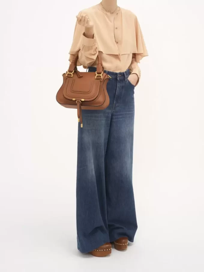 Petit sac Marcie en cuir grainé