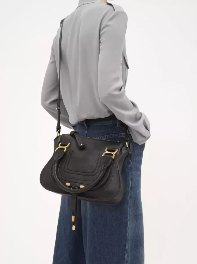 Petit sac Marcie en cuir grainé Petit sac Marcie en cuir grainé