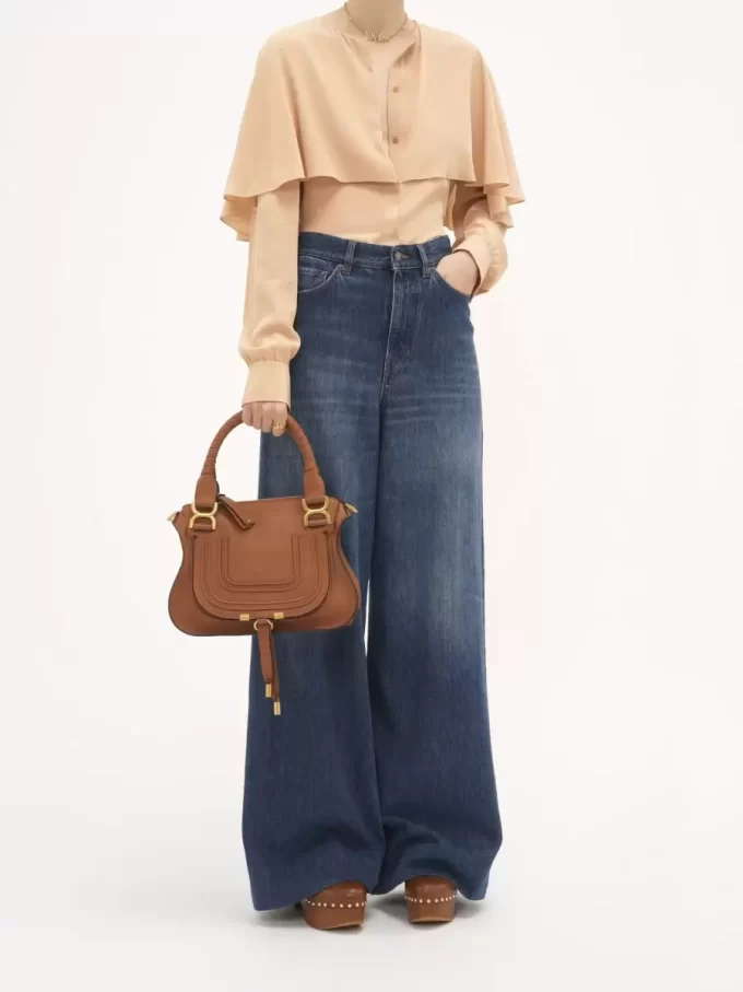 Petit sac Marcie en cuir grainé