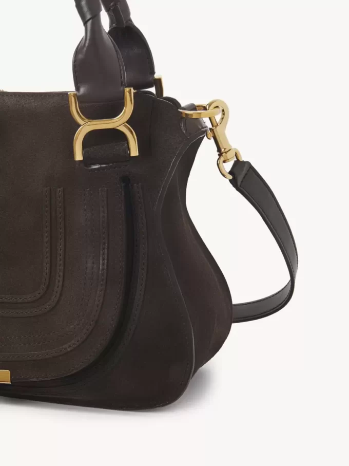 Petit sac Marcie en cuir suédé