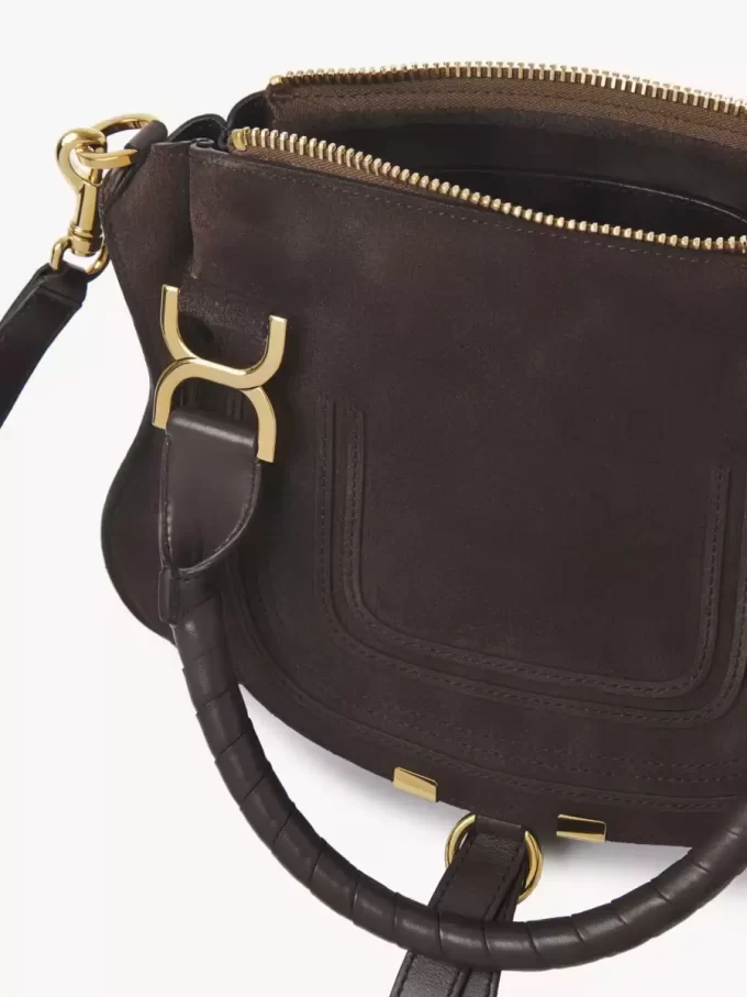 Petit sac Marcie en cuir suédé