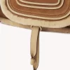 Petit sac Marcie en cuir suédé et peau lainée