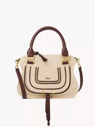 Petit sac Marcie en fibres effet raphia