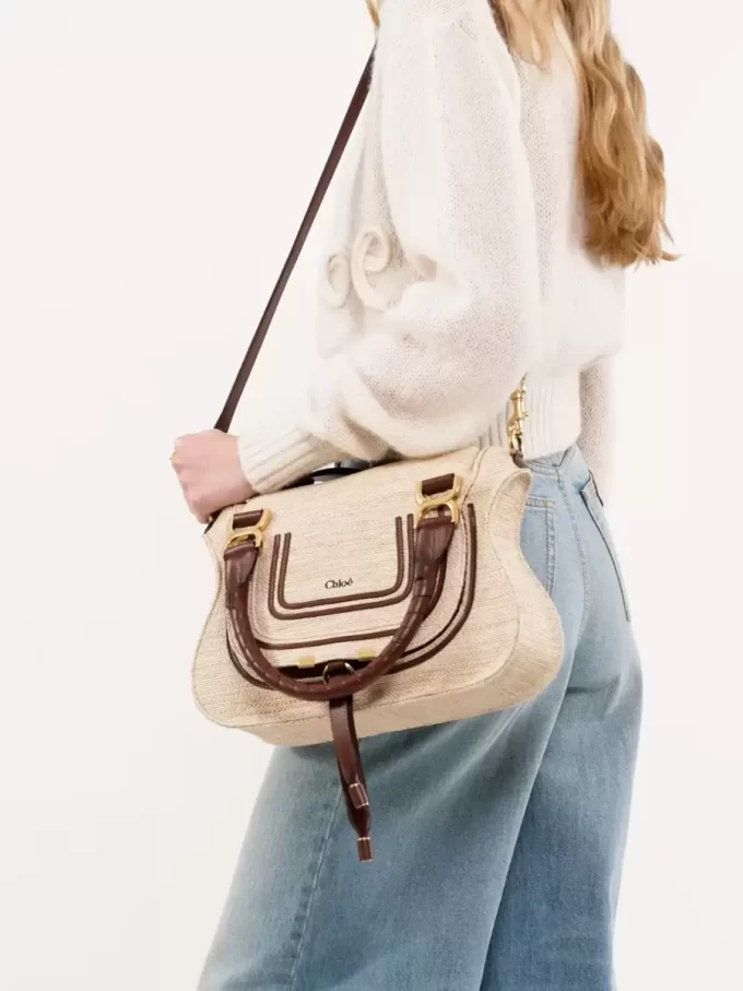 Petit sac Marcie en fibres effet raphia Petit sac Marcie en fibres effet raphia