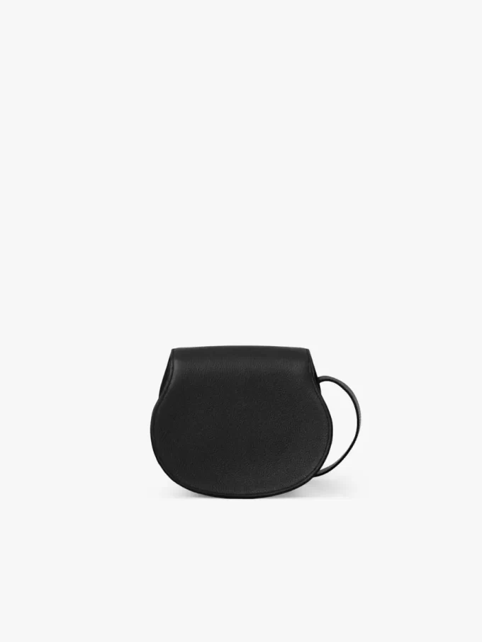 Petit sac selle Marcie en cuir grainé