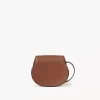 Petit sac selle Marcie en cuir grainé