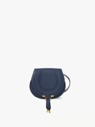 Petit sac selle Marcie en cuir grainé