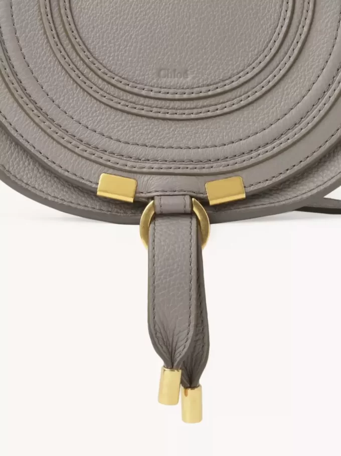 Petit sac selle Marcie en cuir grainé