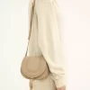 Petit sac selle Marcie en cuir grainé